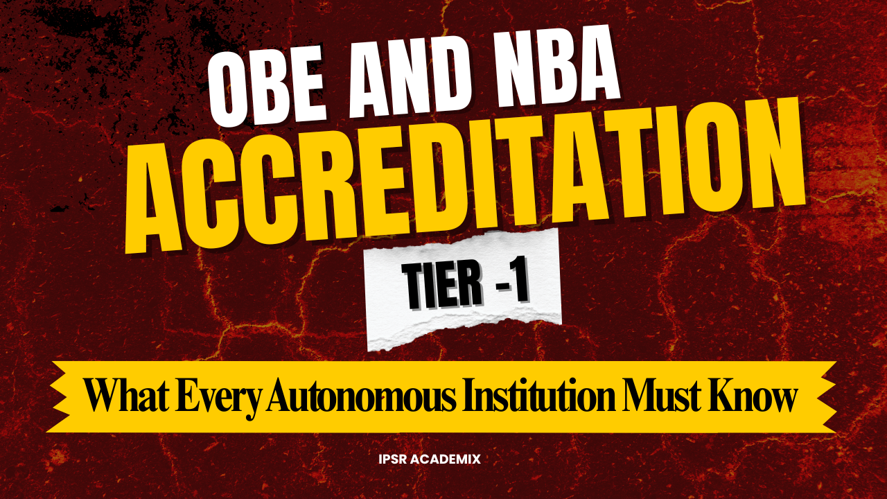 OBE and Tier-1 NBA Accreditation